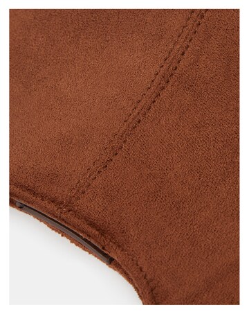 Accessorize Faux Suede Shoulder Bag