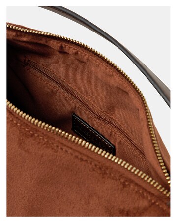 Accessorize Faux Suede Handheld Bag