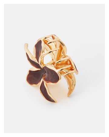 Accessorize Tropical Flower Claw Clip