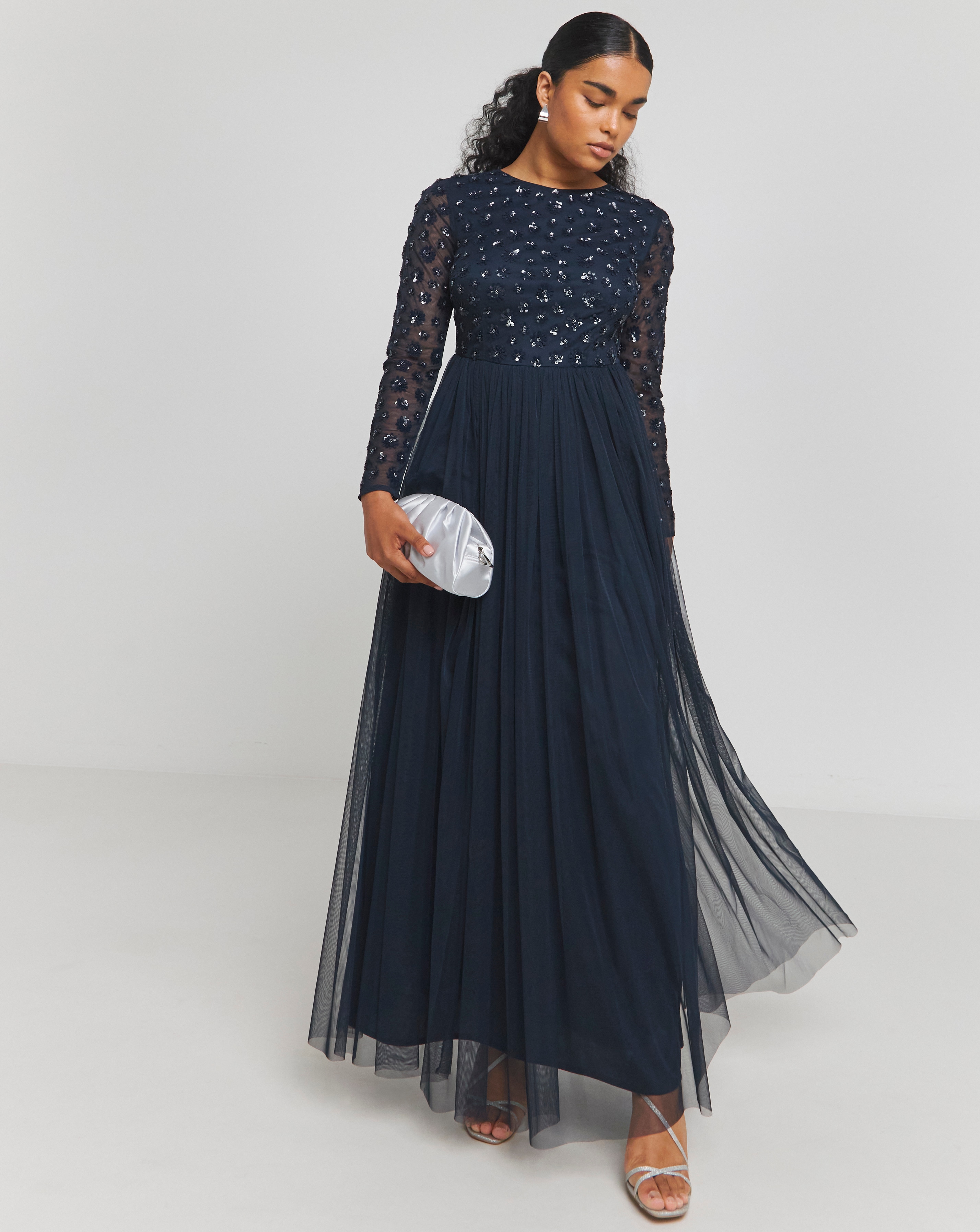 Maya Deluxe Embellished Dress