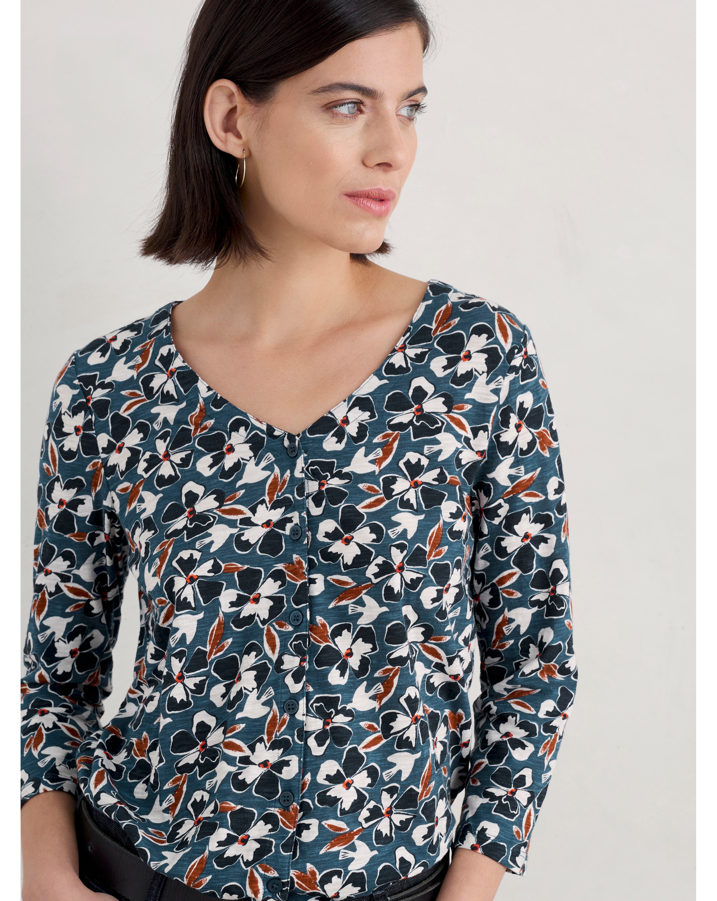 Seasalt 3/4 Studio Glass Top