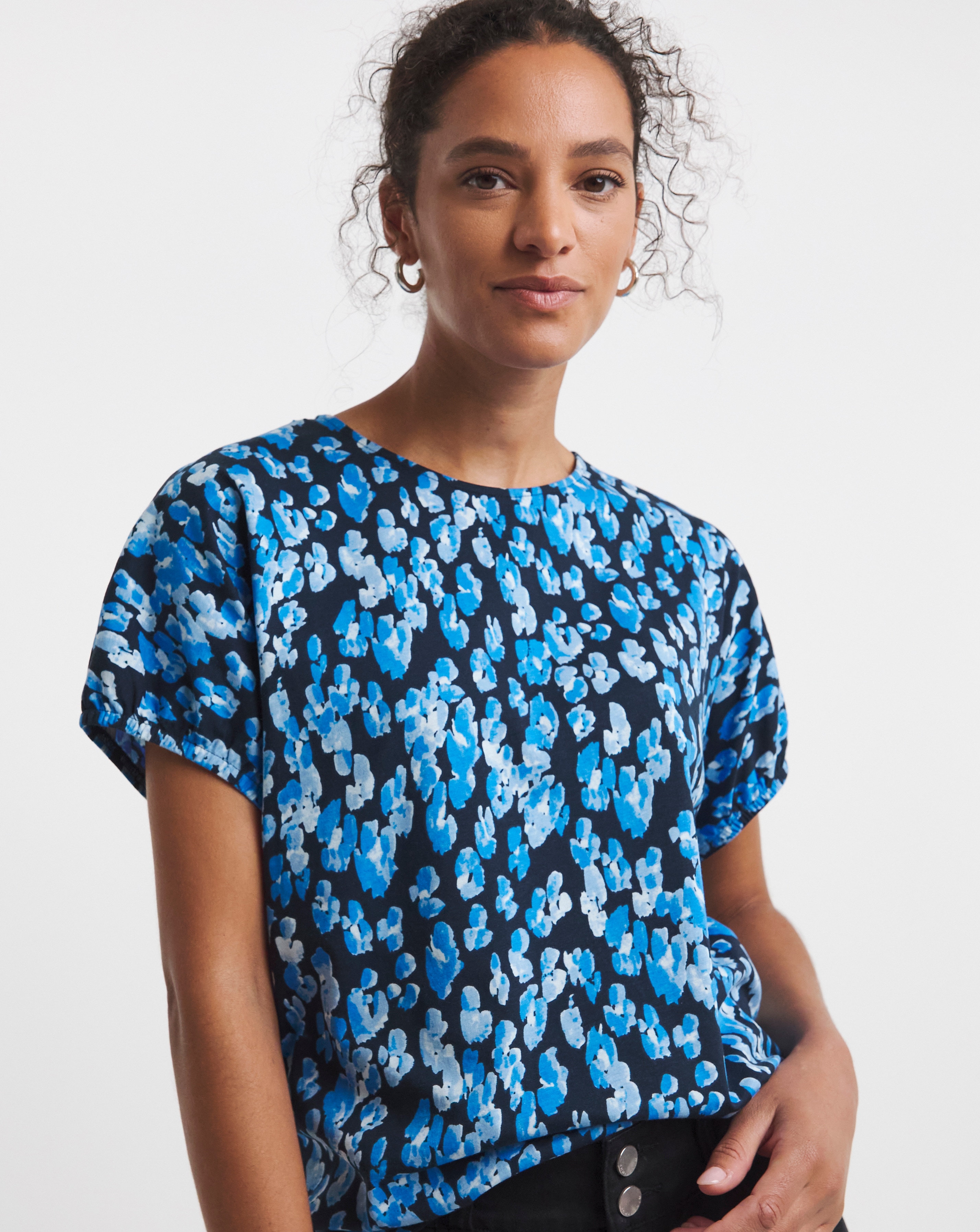 Bubble Sleeve T-Shirt