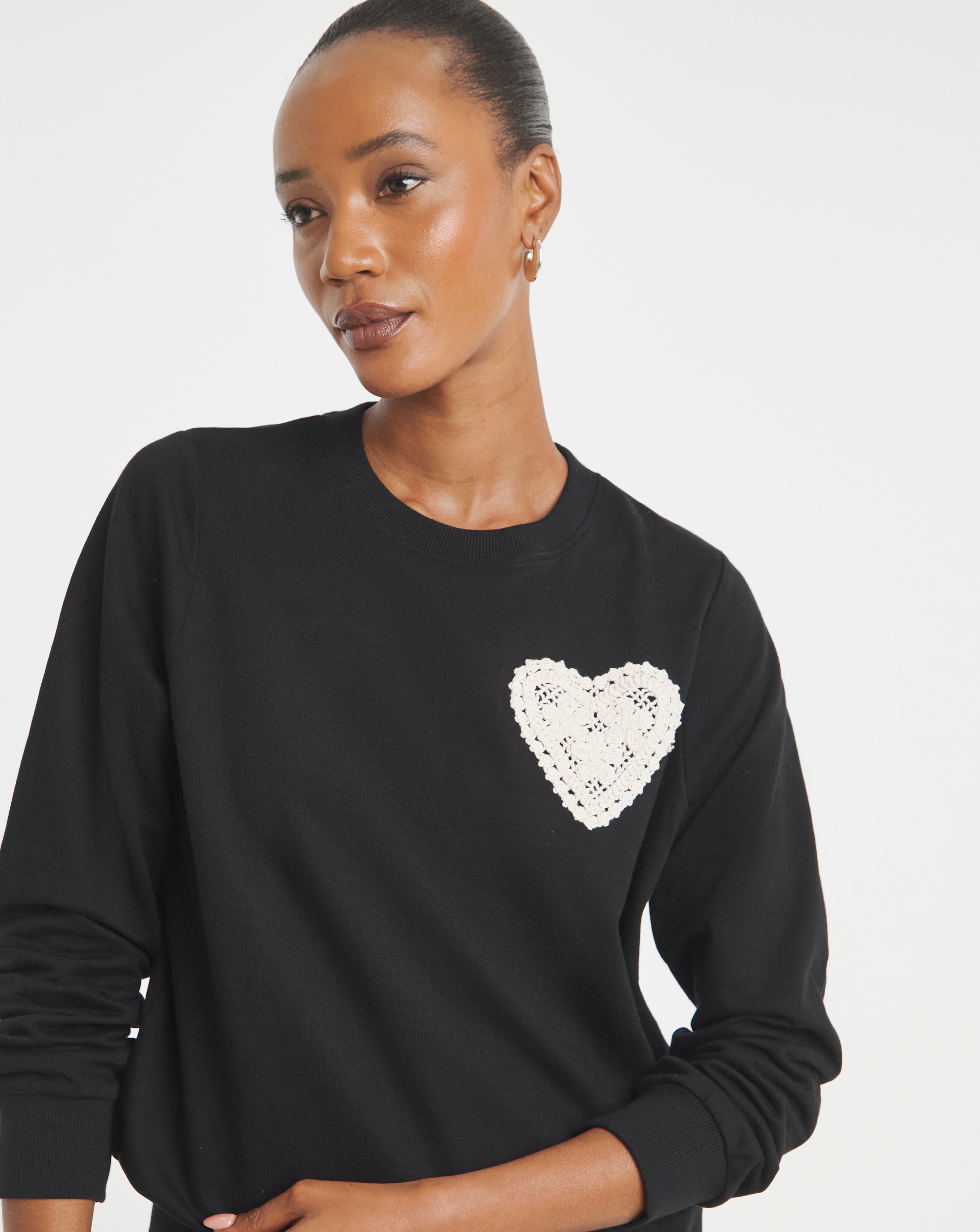 New In - Heart Sweatshirt
