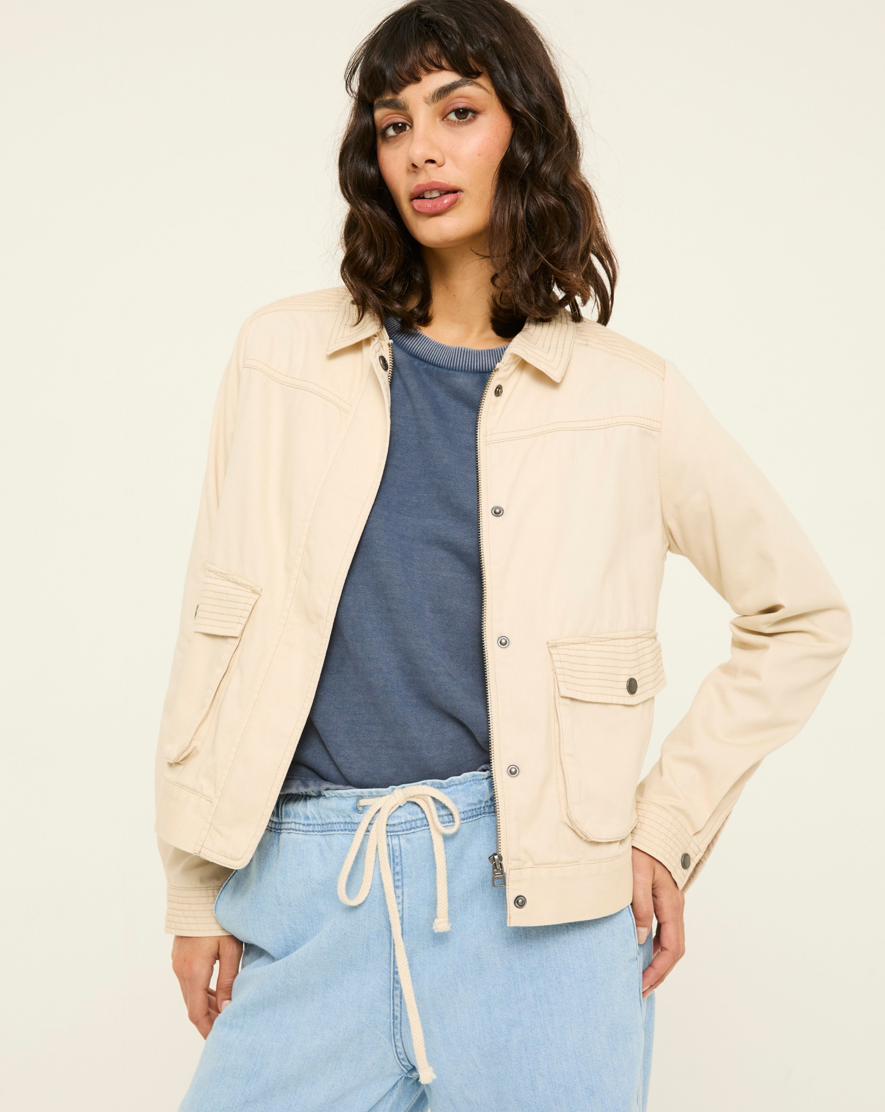 FatFace Sienna Crop Jacket