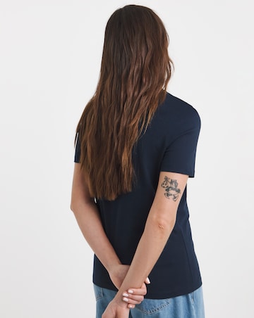 Tommy Hilfiger Script Crew Neck Short Sleeve T-shirt