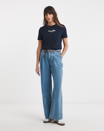 Tommy Hilfiger Script Crew Neck Short Sleeve T-shirt