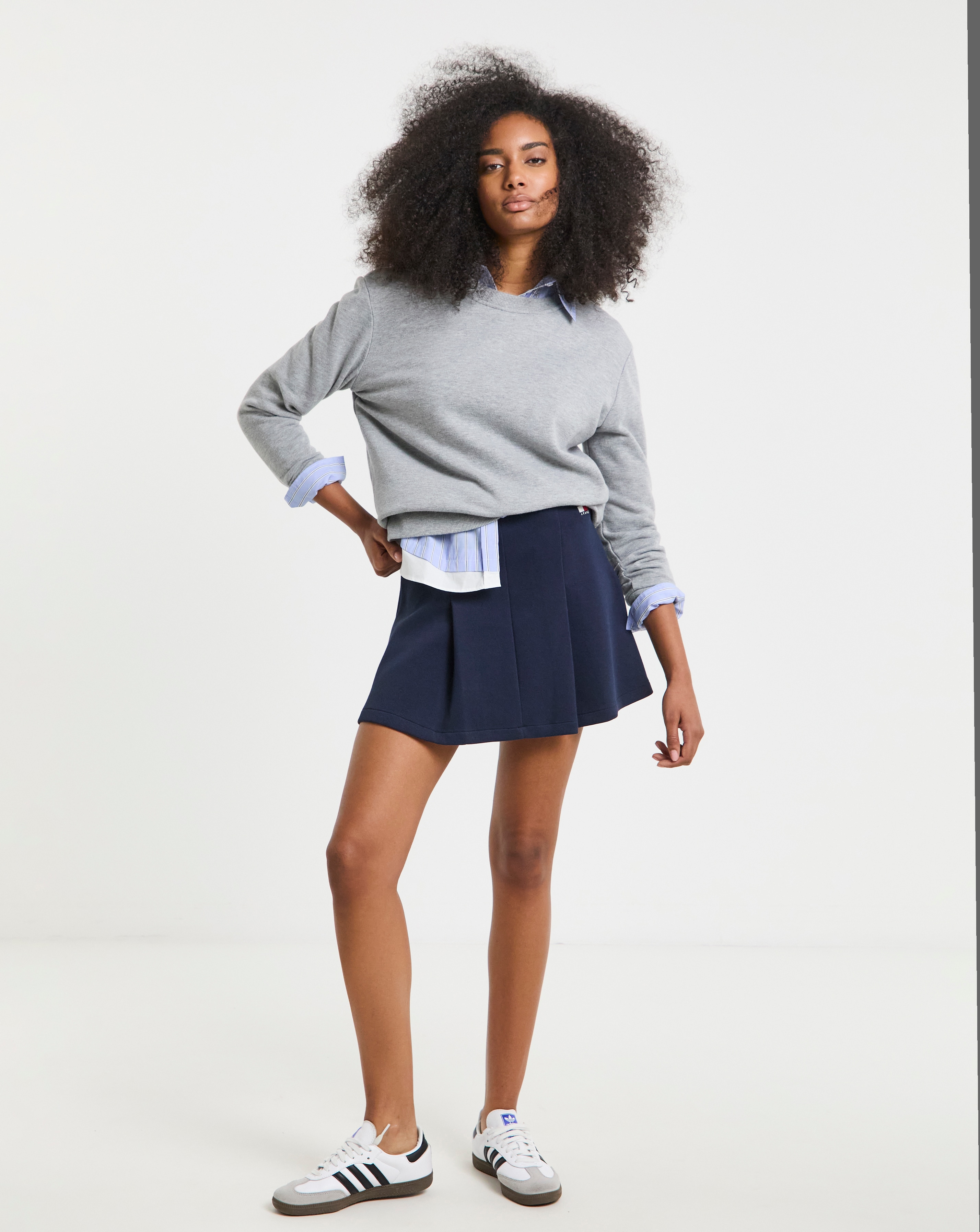 Tommy Jeans Pique Badge F&F Skirt
