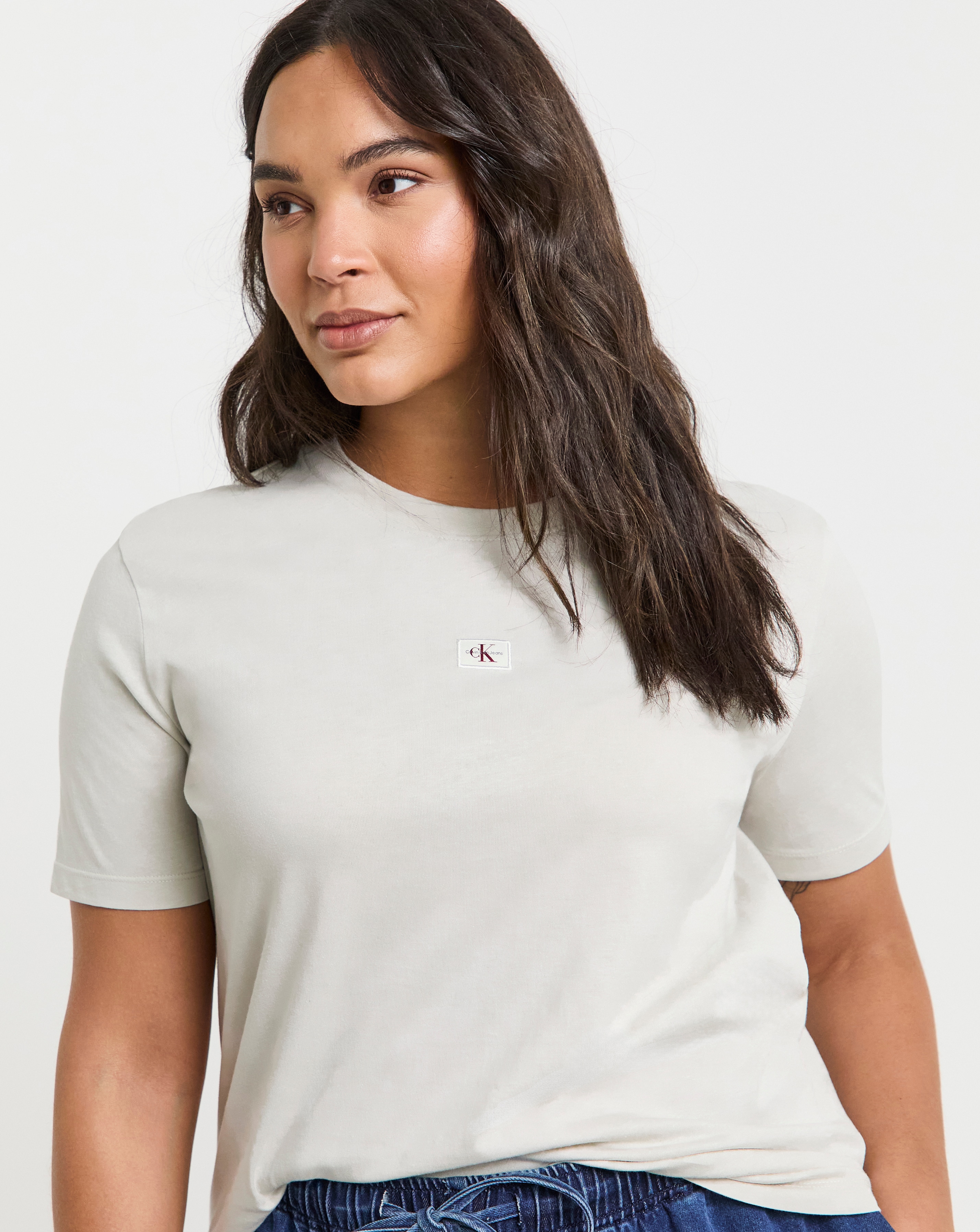 Calvin Klein Woven Label Regular Tee