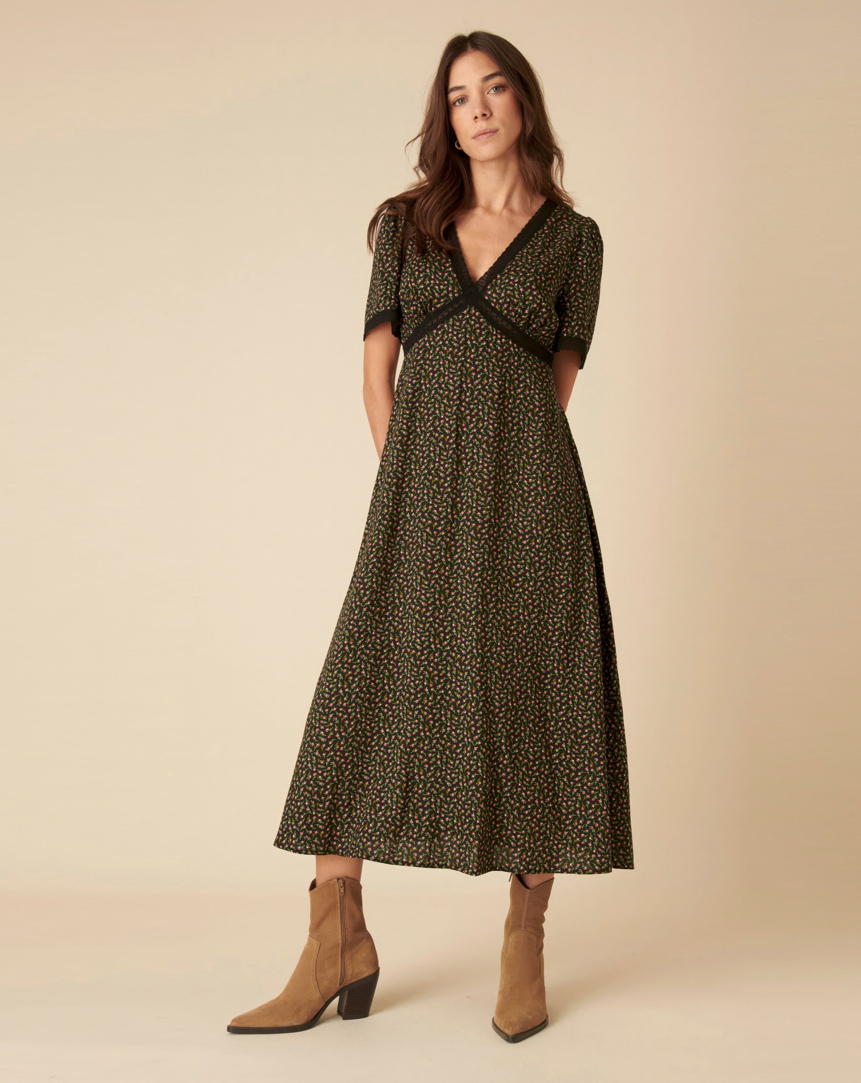 Nobody's Child Khairan Midi Dress