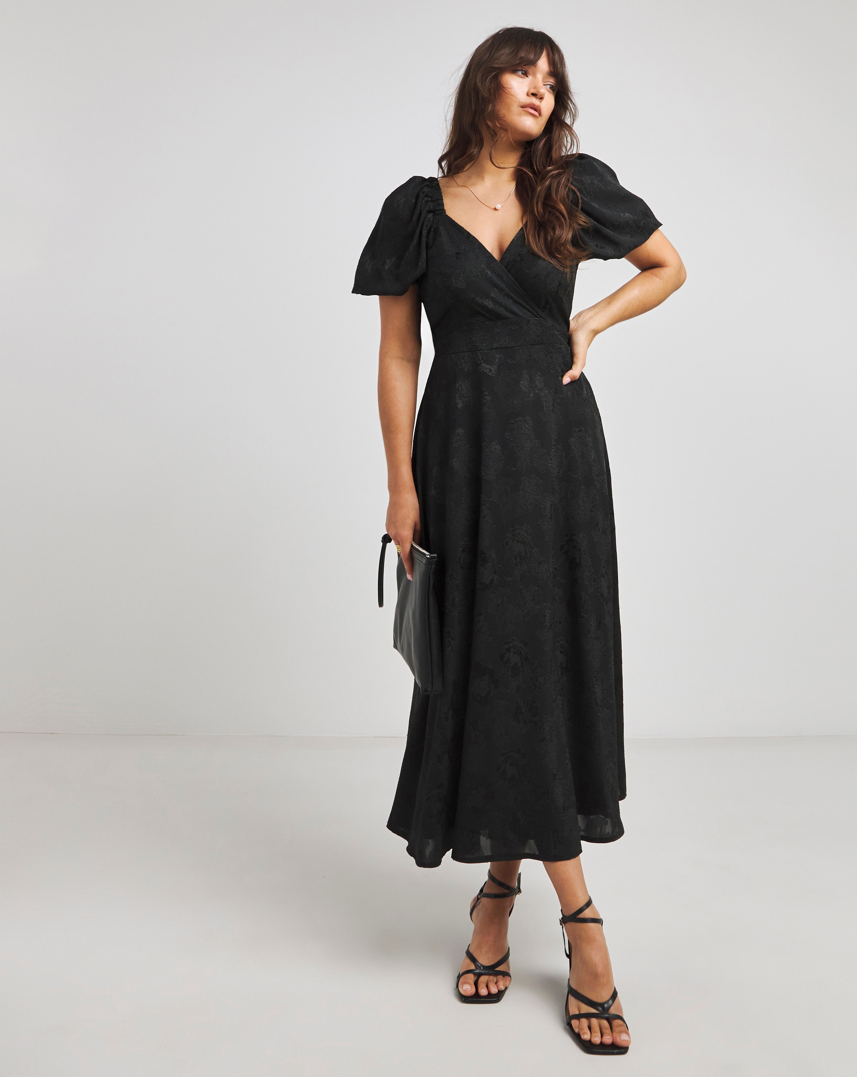 Flounce London Printed Maxi Dress