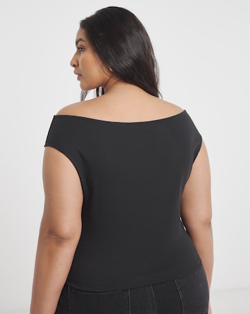 Tommy Jeans Boat Neck Top