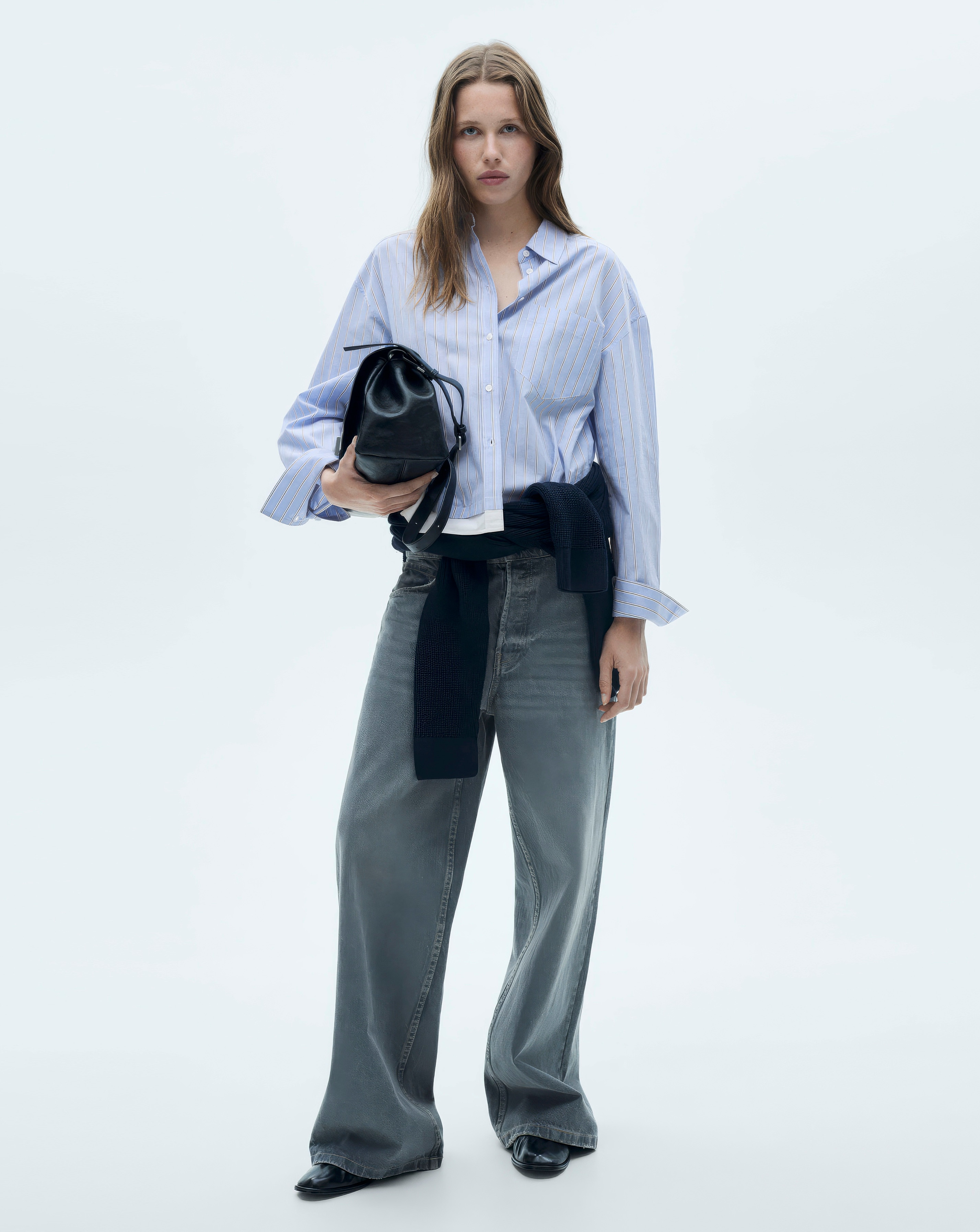 Mango Striped Double Shirt