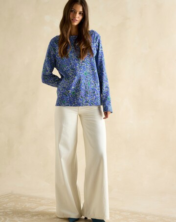 Joules Printed Harbour Top