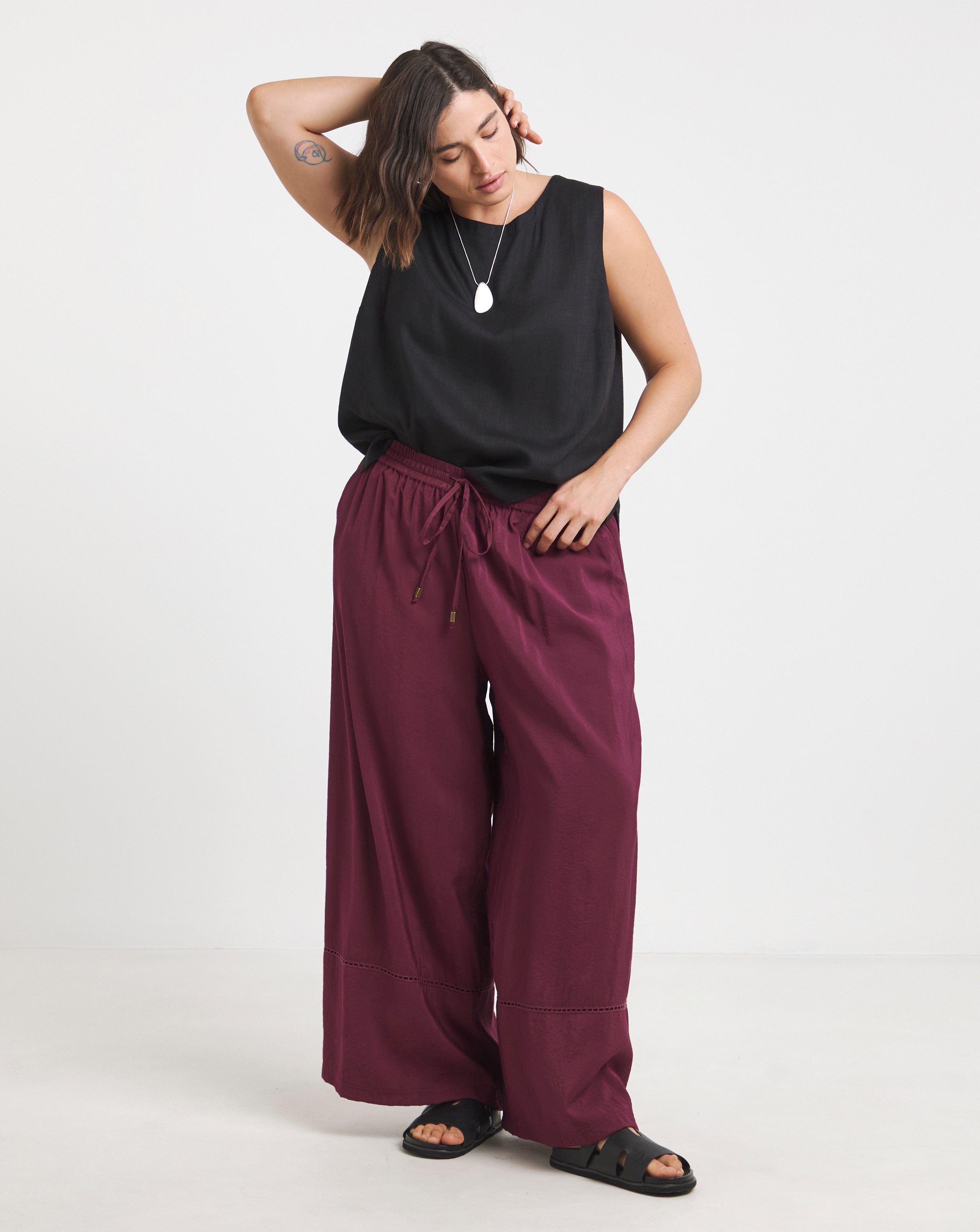 Simply Be Trim Detail Trousers