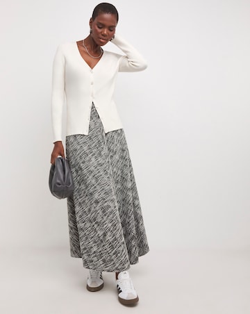 Boucle Full Maxi Skirt