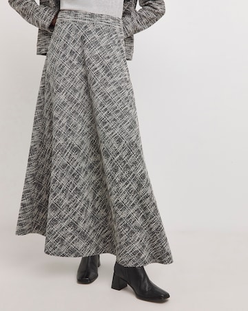 Boucle Full Maxi Skirt