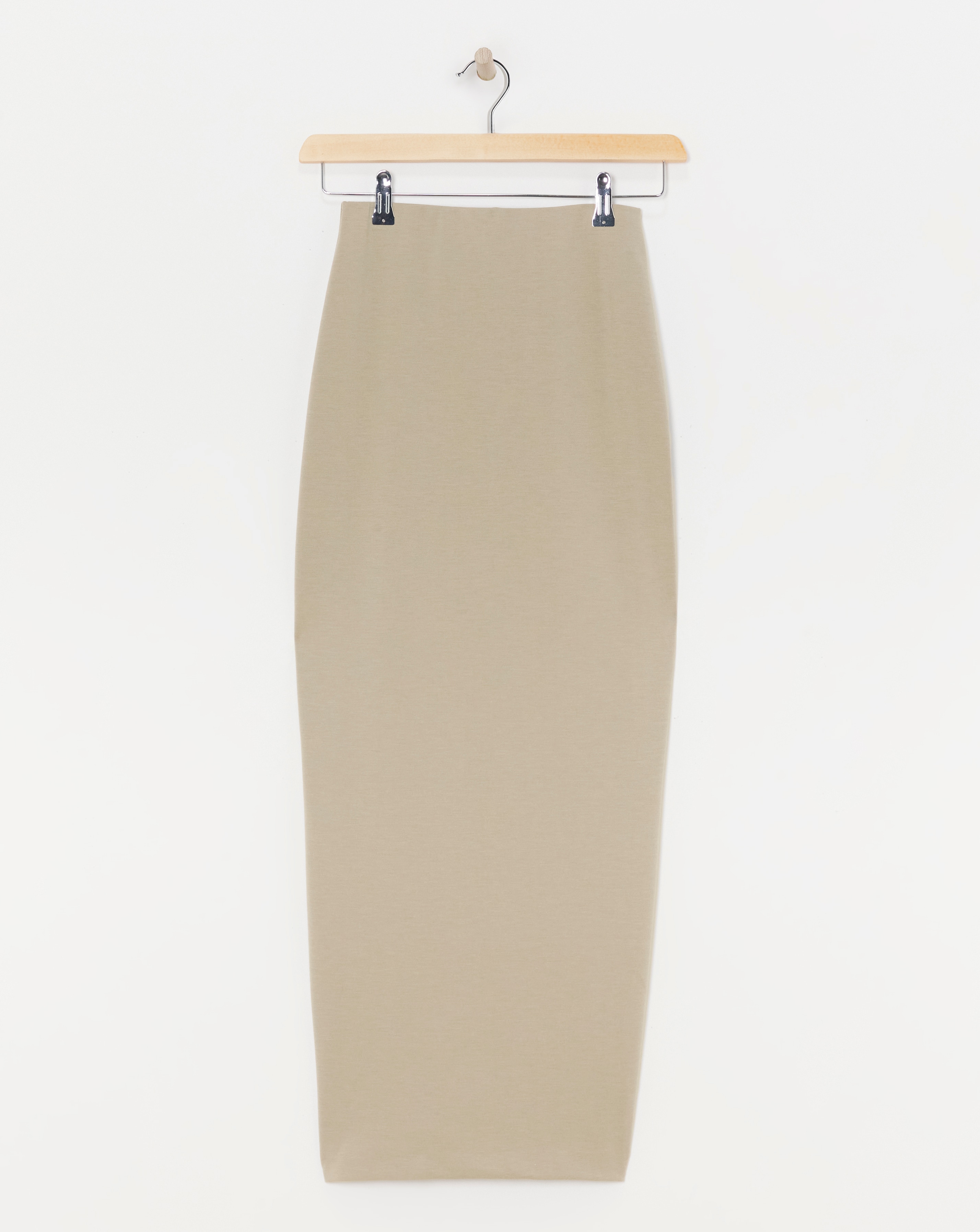 Ponte Maxi Pencil Skirt