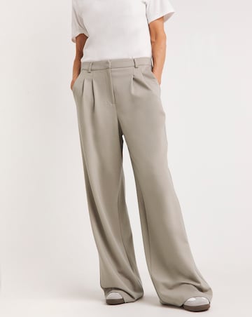 Ponte Wide Leg Trousers