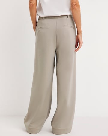 Ponte Wide Leg Trousers