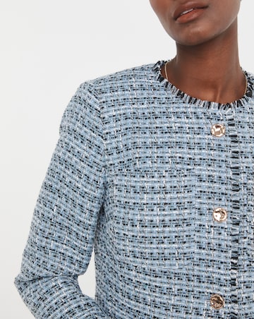 Blue Boucle Jacket