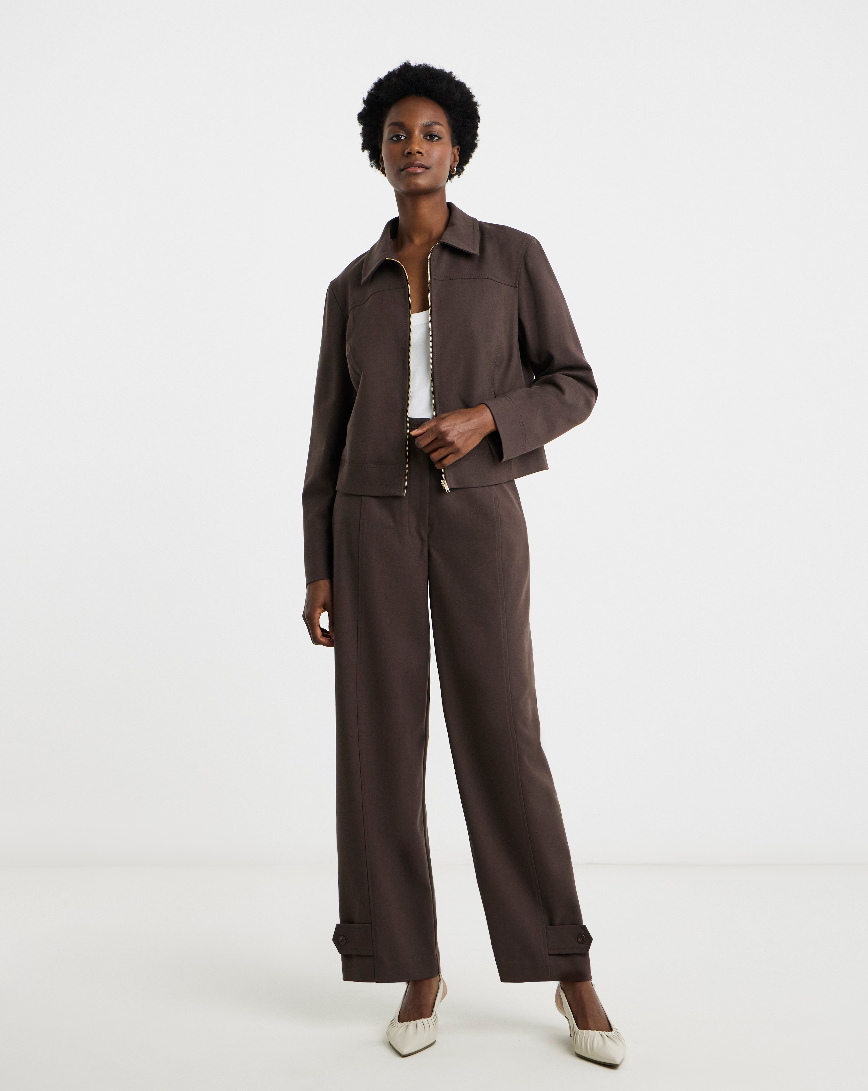 New In - Herringbone Trouser