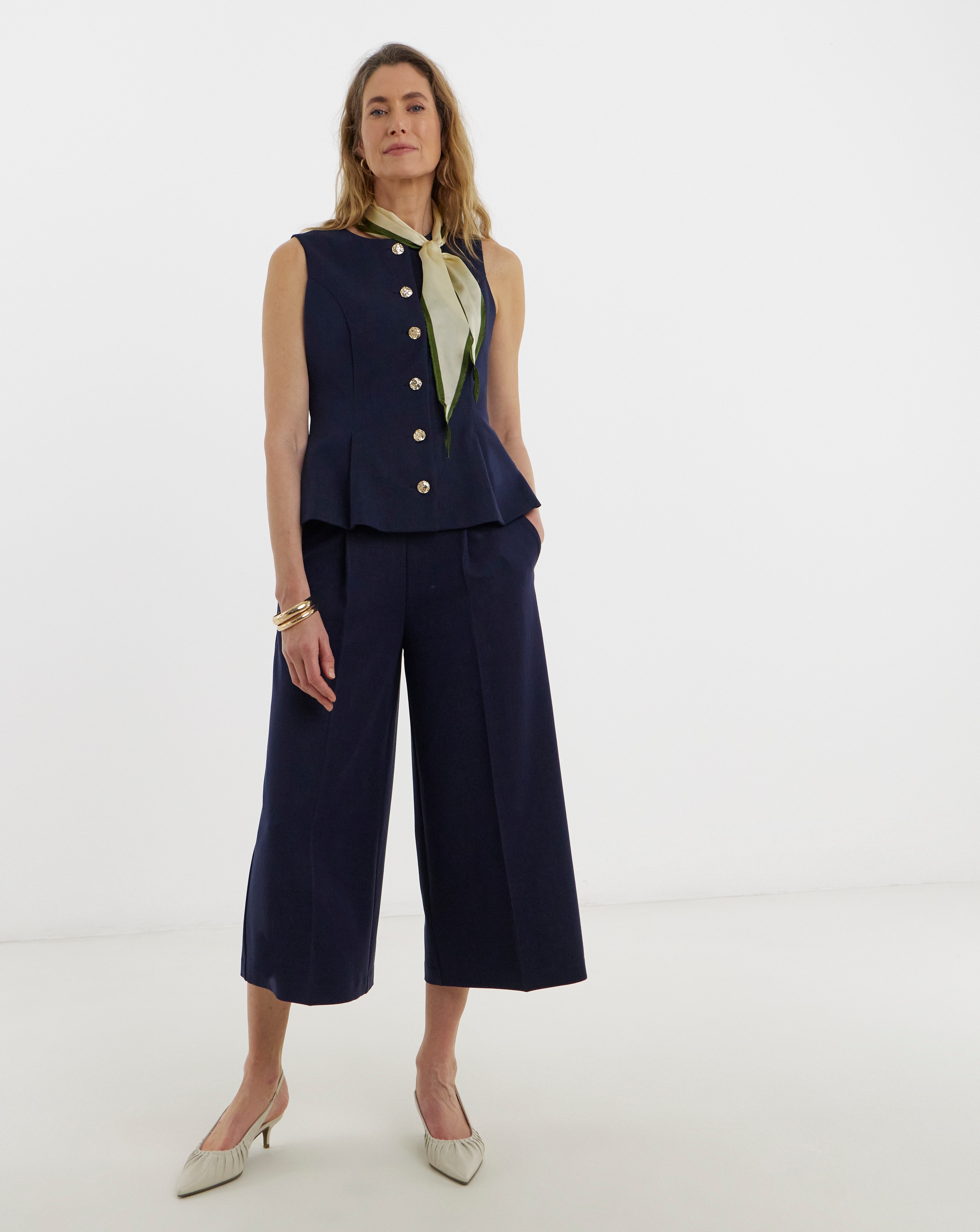 New In - Denim Look Culottes