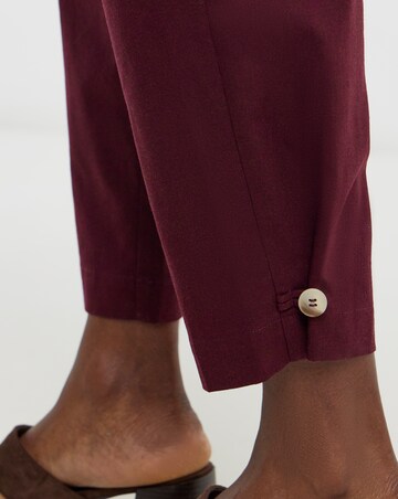 LINEN PEG TROUSER