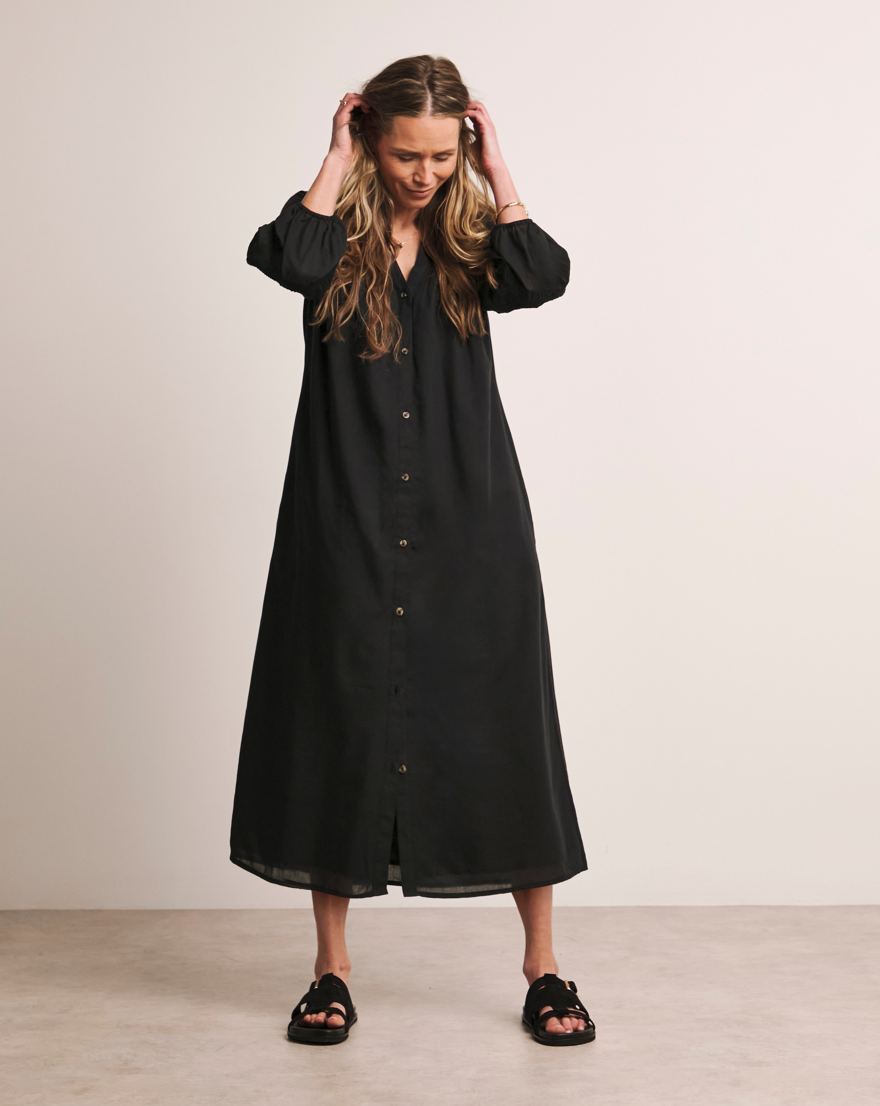 Anthology Crochet Lace Trim Dress