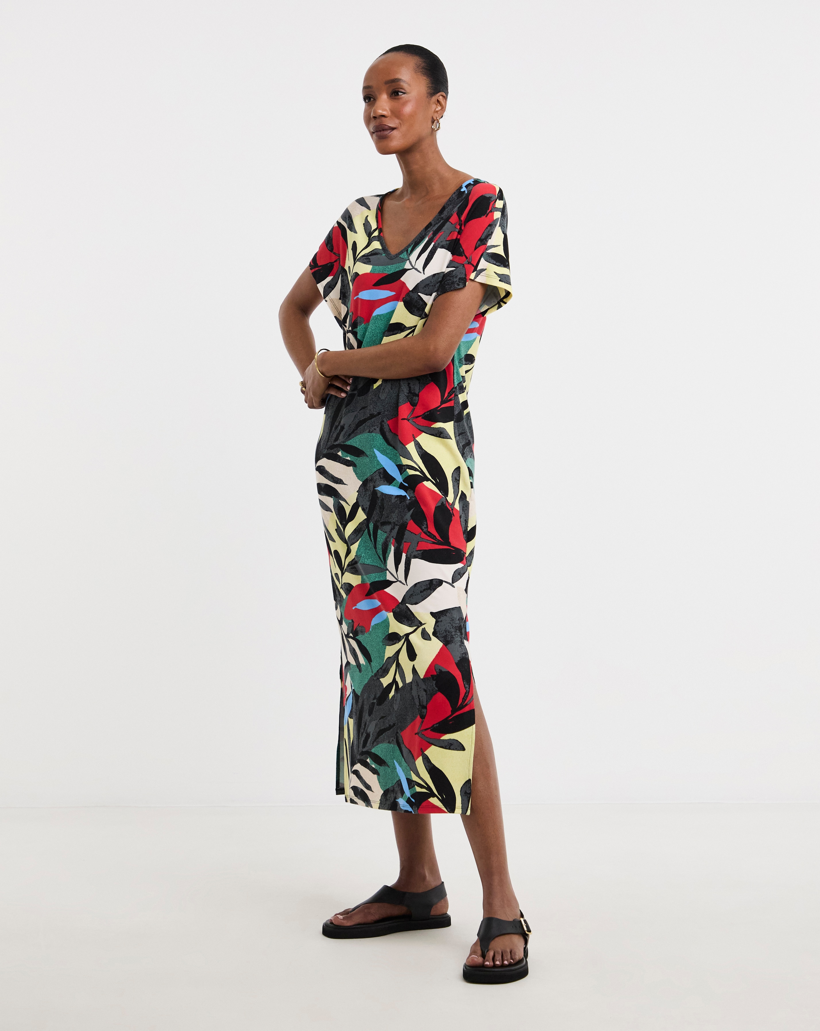 Soft Touch Midi T-Shirt Dress