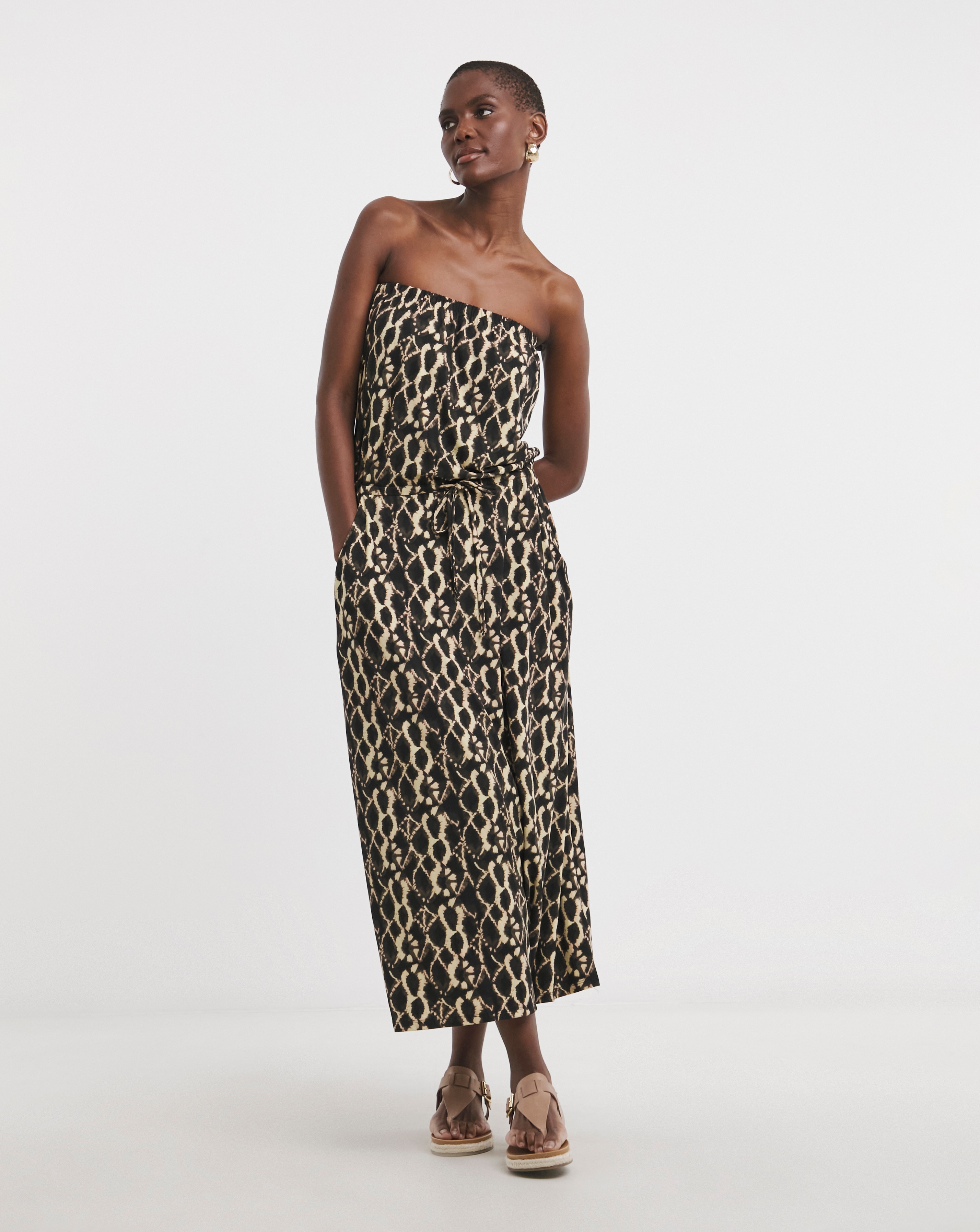 Great Value Strapless Midi Dress