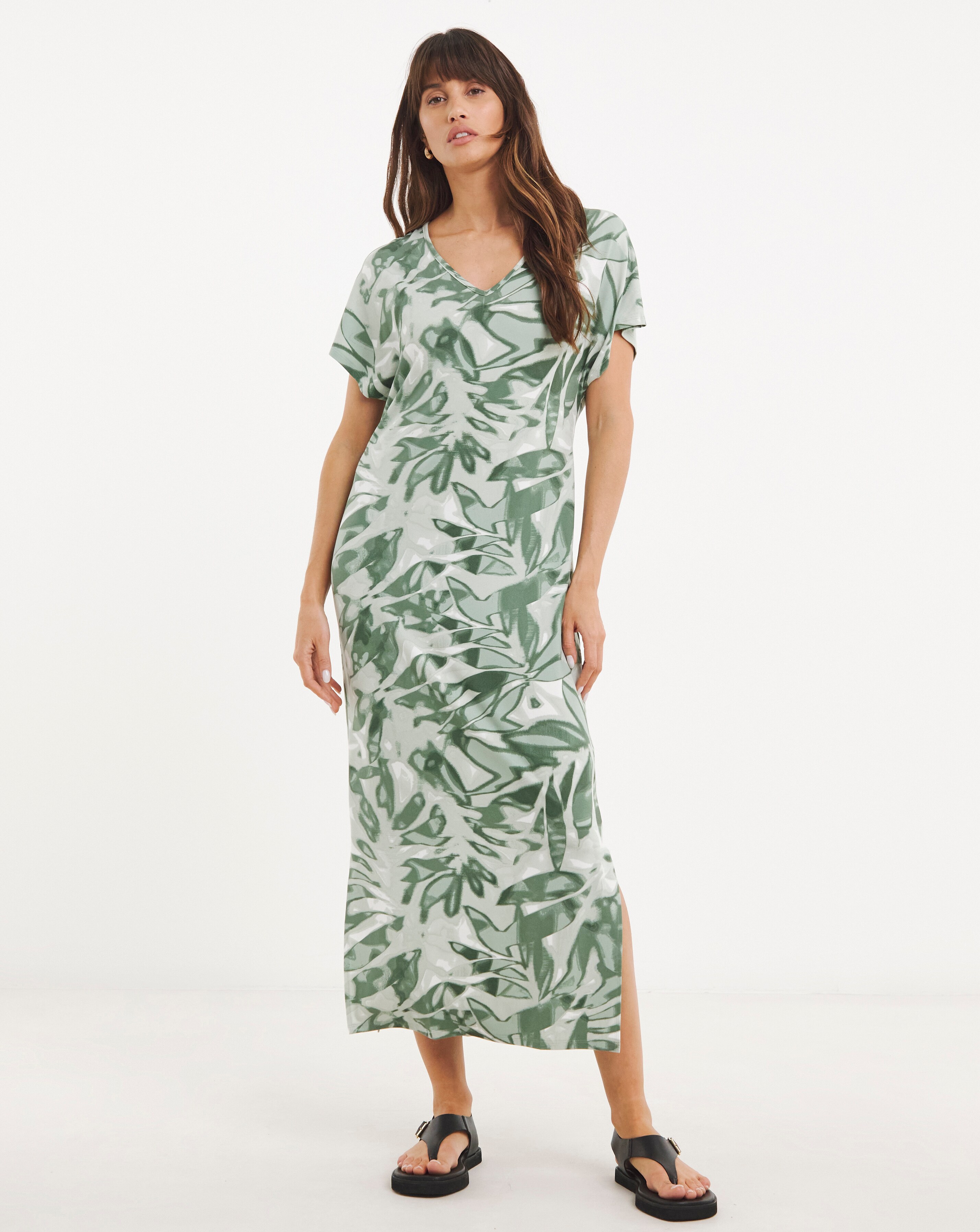 Great Value Midi T-Shirt Dress