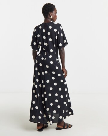 Cinched Waist Care Free Dress