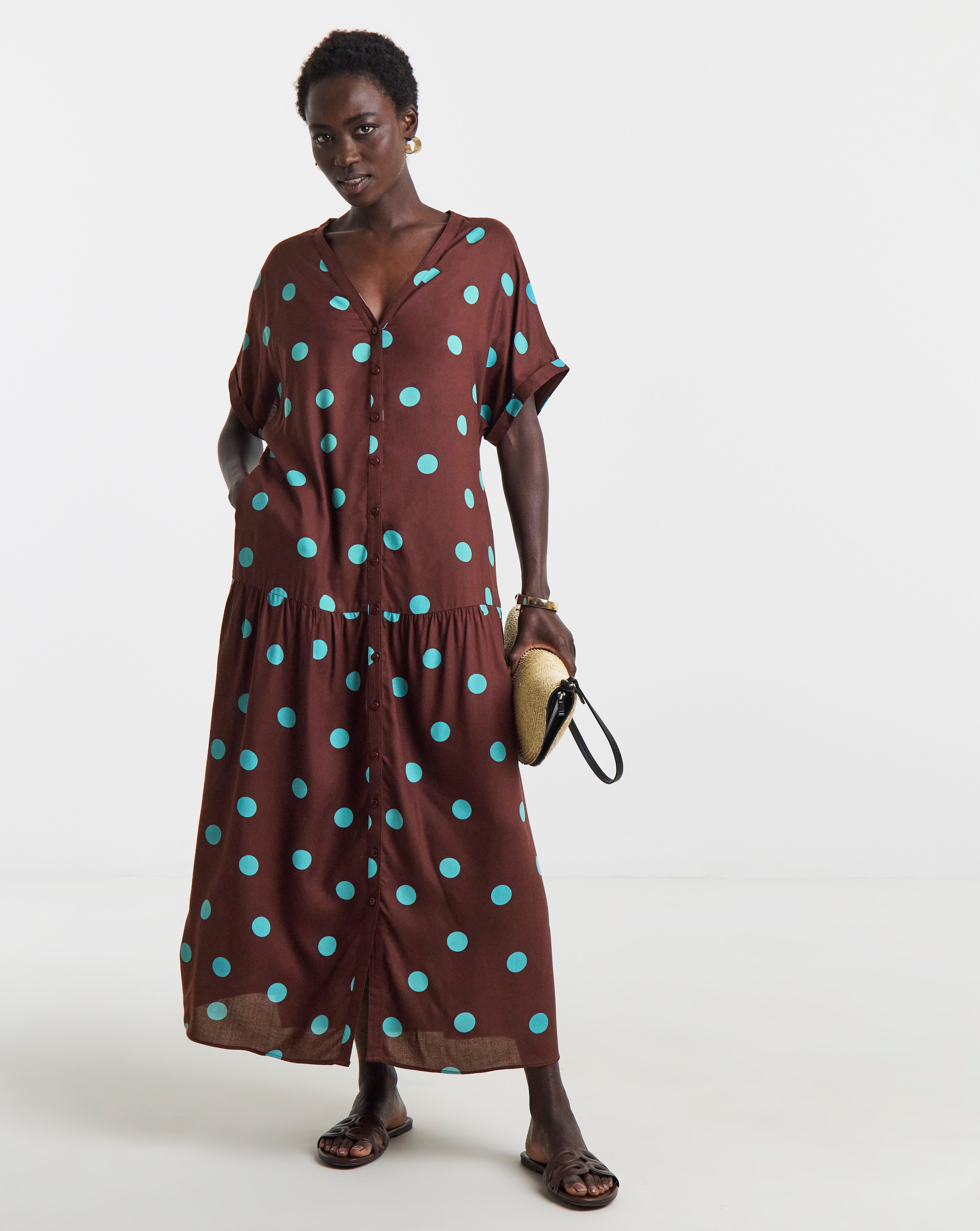 Button Through Dress