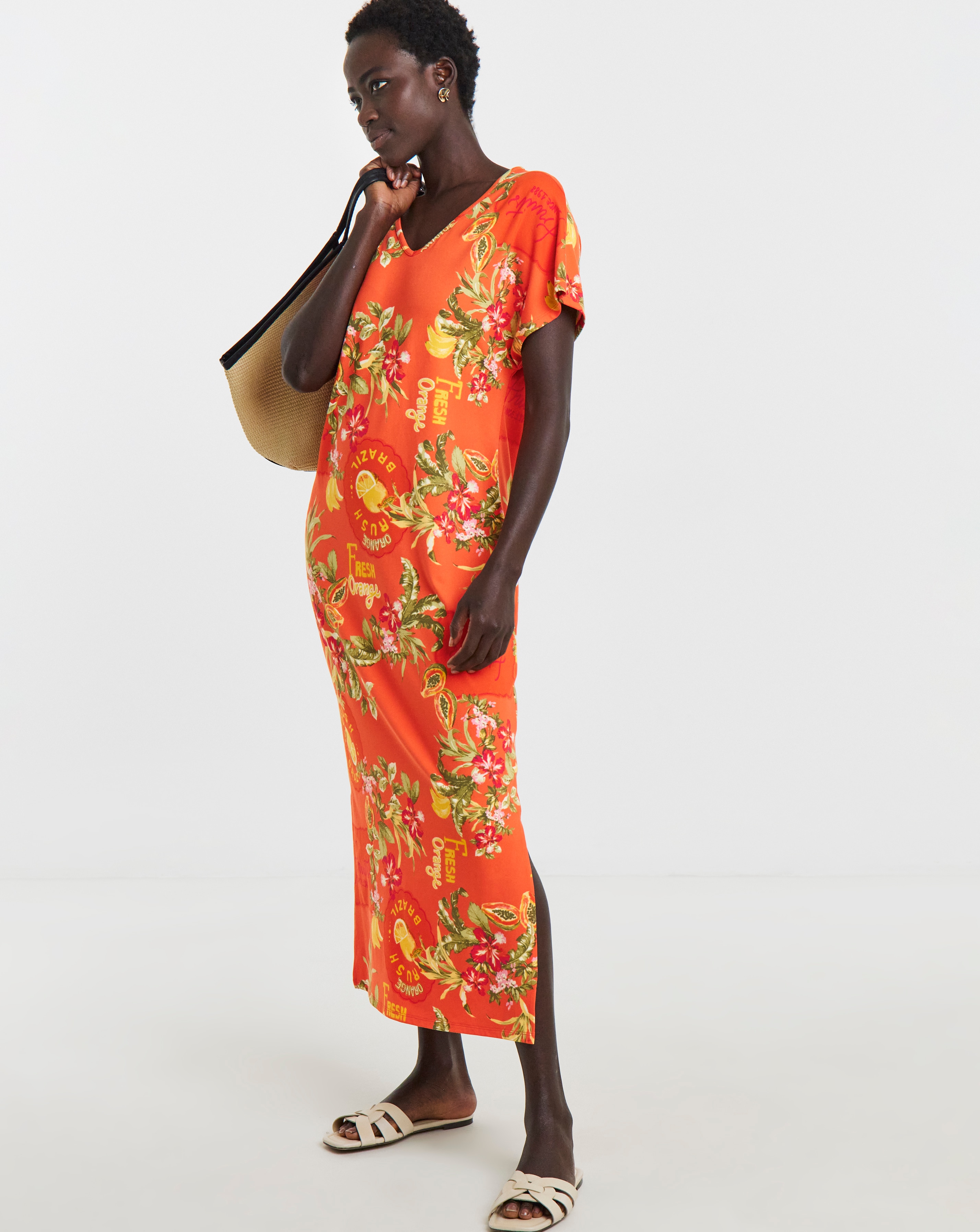 Soft Touch Midi T-Shirt Dress