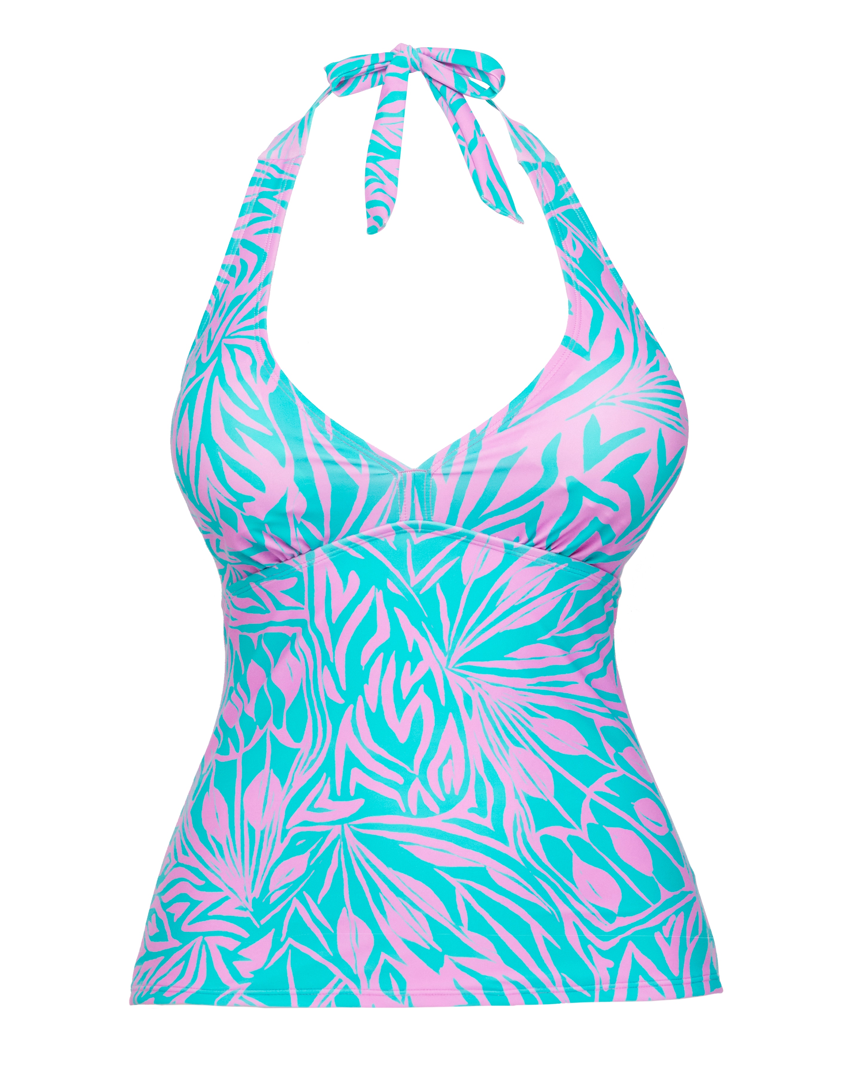 Mix And Match Halterneck Tankini Top
