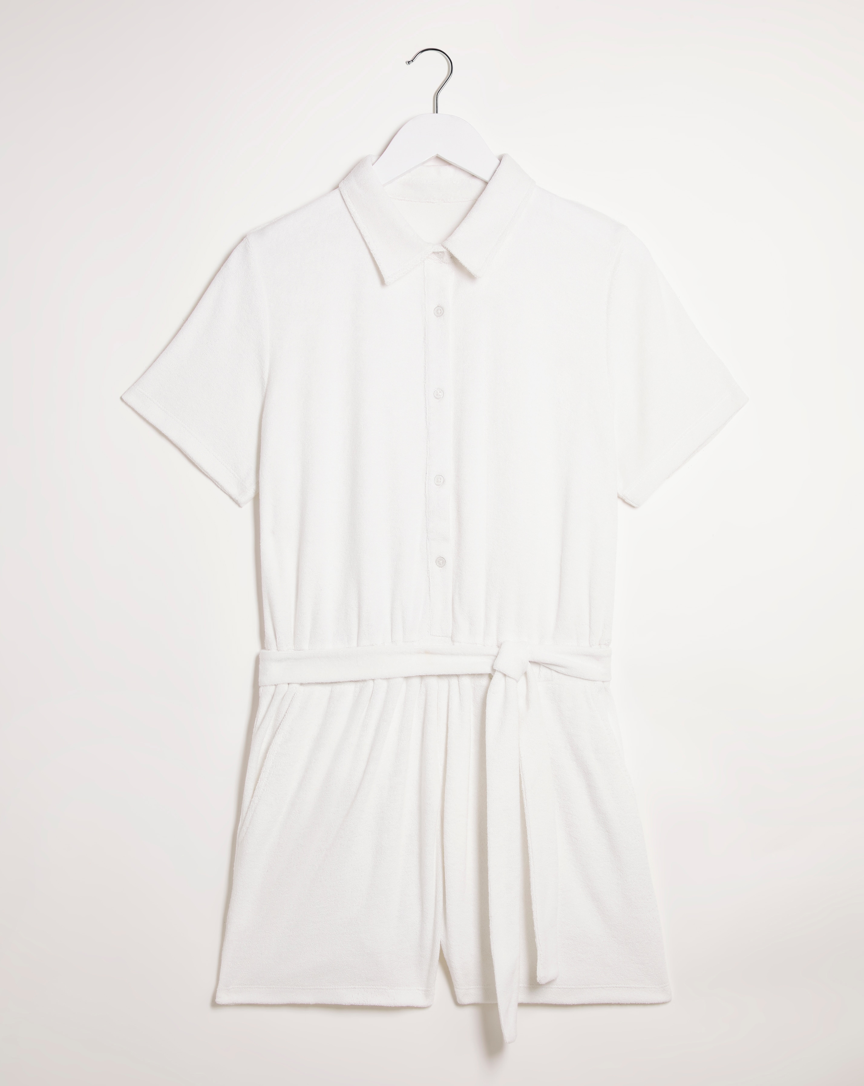Cotton Towelling Playsuit