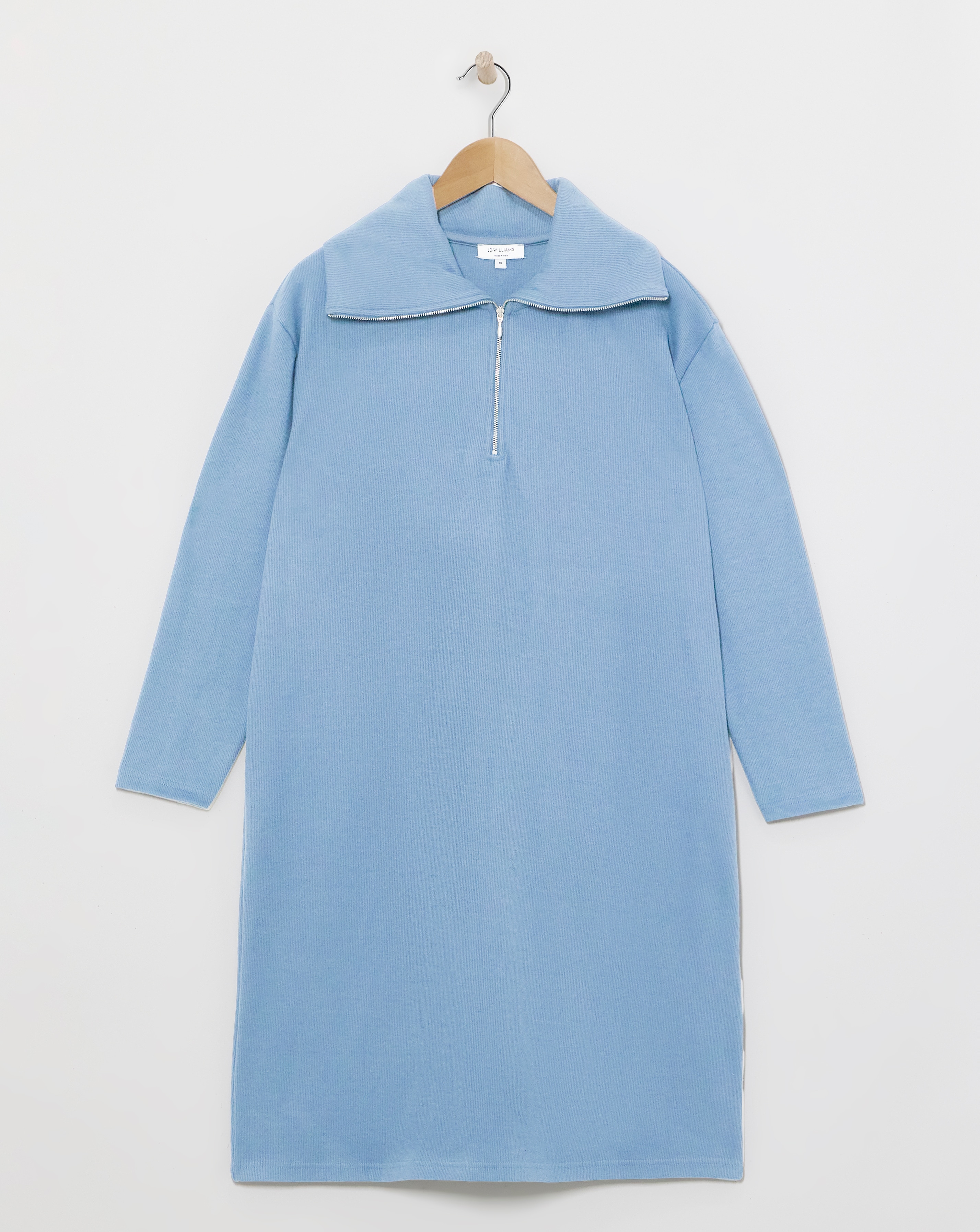 Roll Neck Cut And Sew Dress