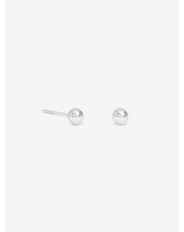 Simply Silver Sterling Silver 925 Polished Ball Stud Earrings