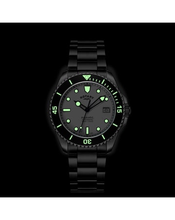 Rotary Men's Seamatic Bracelet Watch