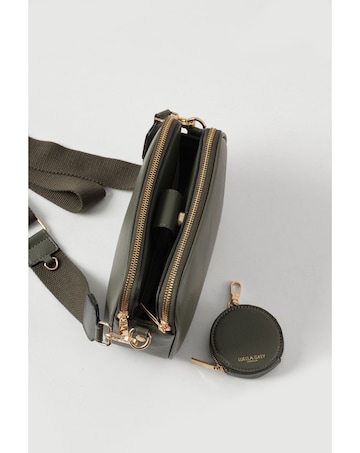 Luella Grey Siobhan Khaki Camera Crossbody