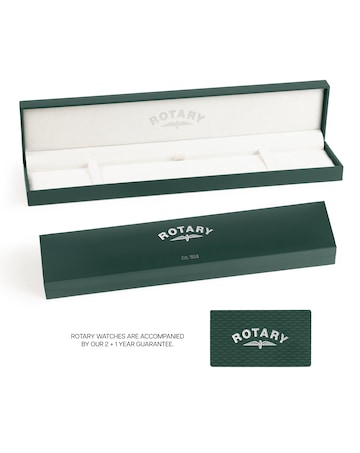 Rotary Men's Automatic Brown Strap Watch