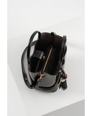 Luella Grey Flo Cherry Patent Crossbody