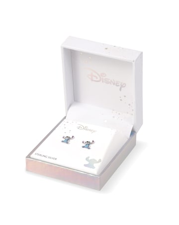 Sterling Silver Enamel Stitch Earrings