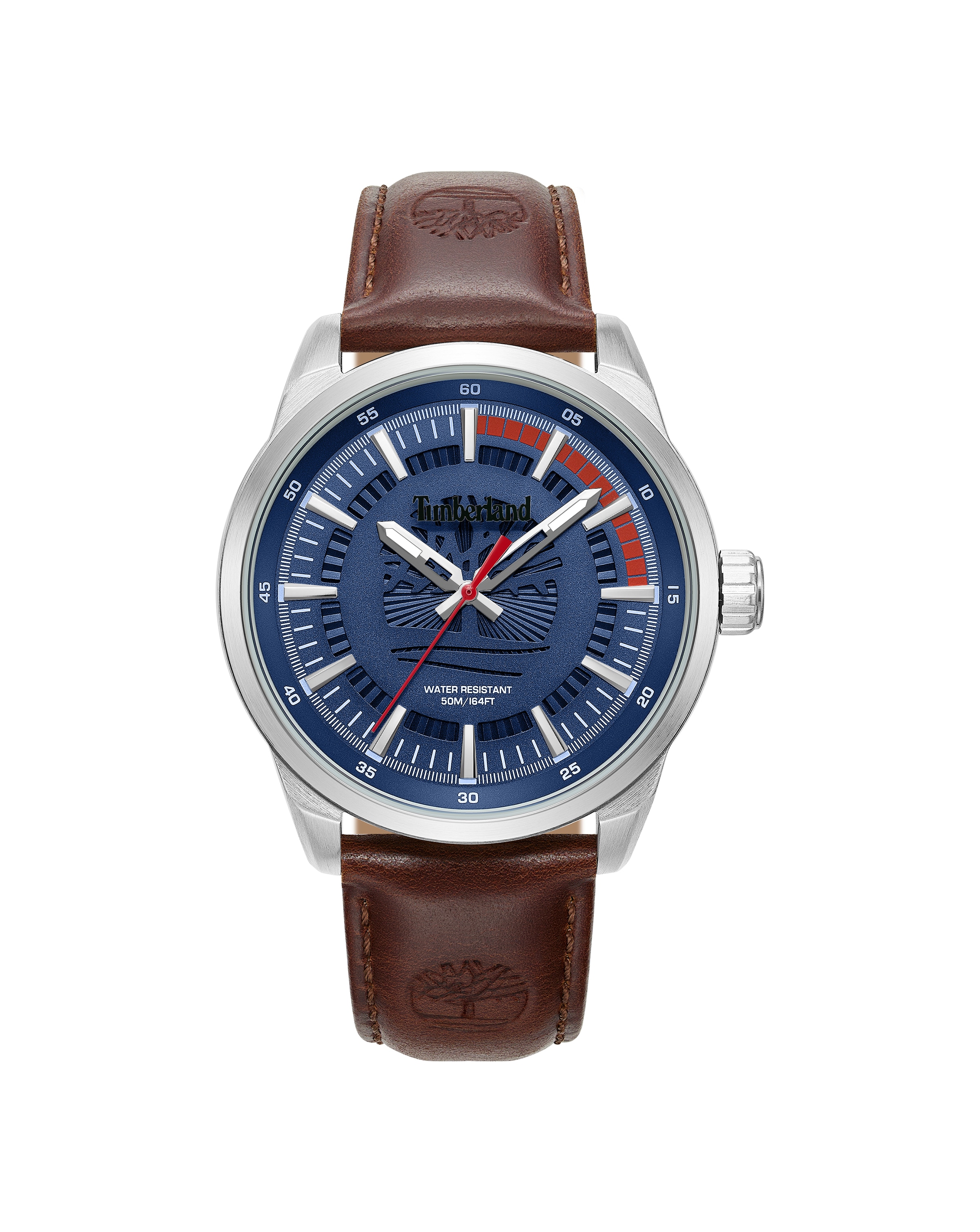 Timberland Dark Brown Leather Watch