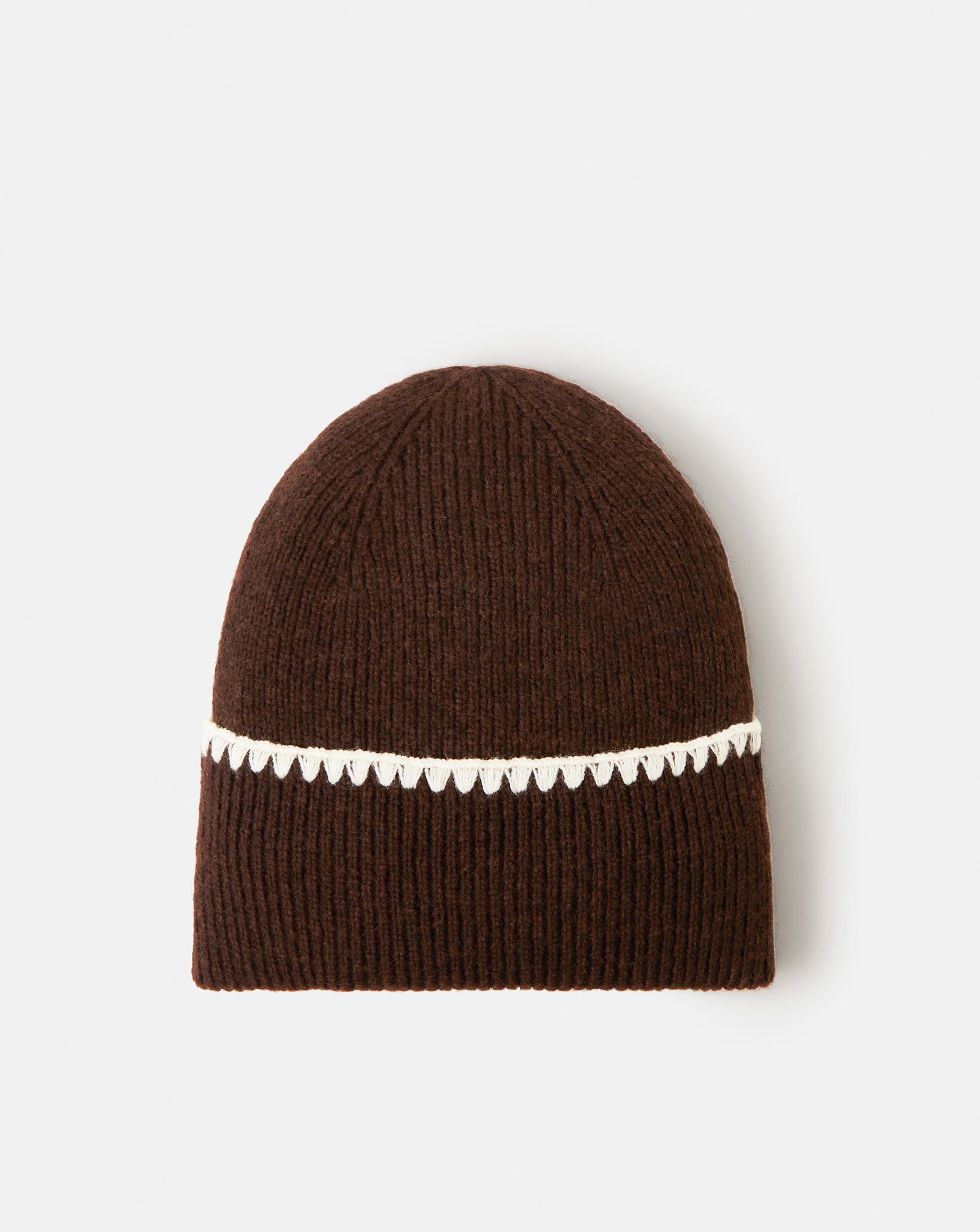 Accessorize Whipstitch Beanie Hat