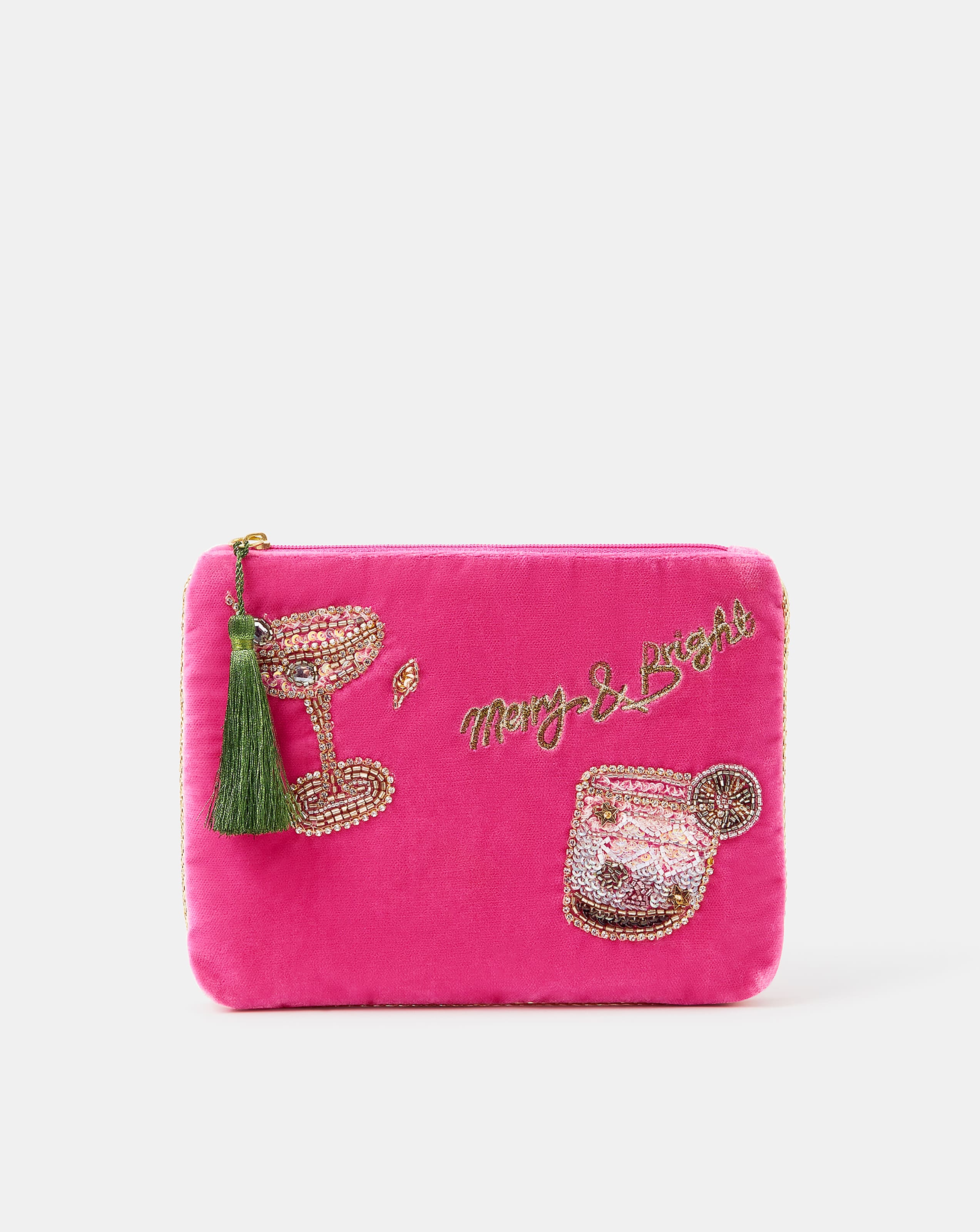 Accessorize Christmas Cocktail Pouch