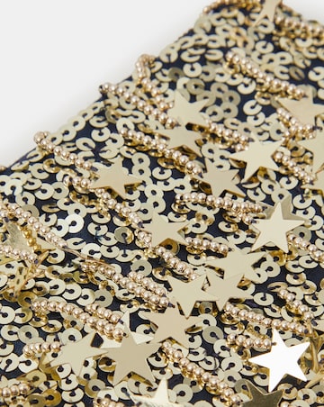 Accessorize Star Sequin Pouch