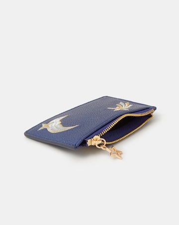 Accessorize Celestial Embroidered Card Holder