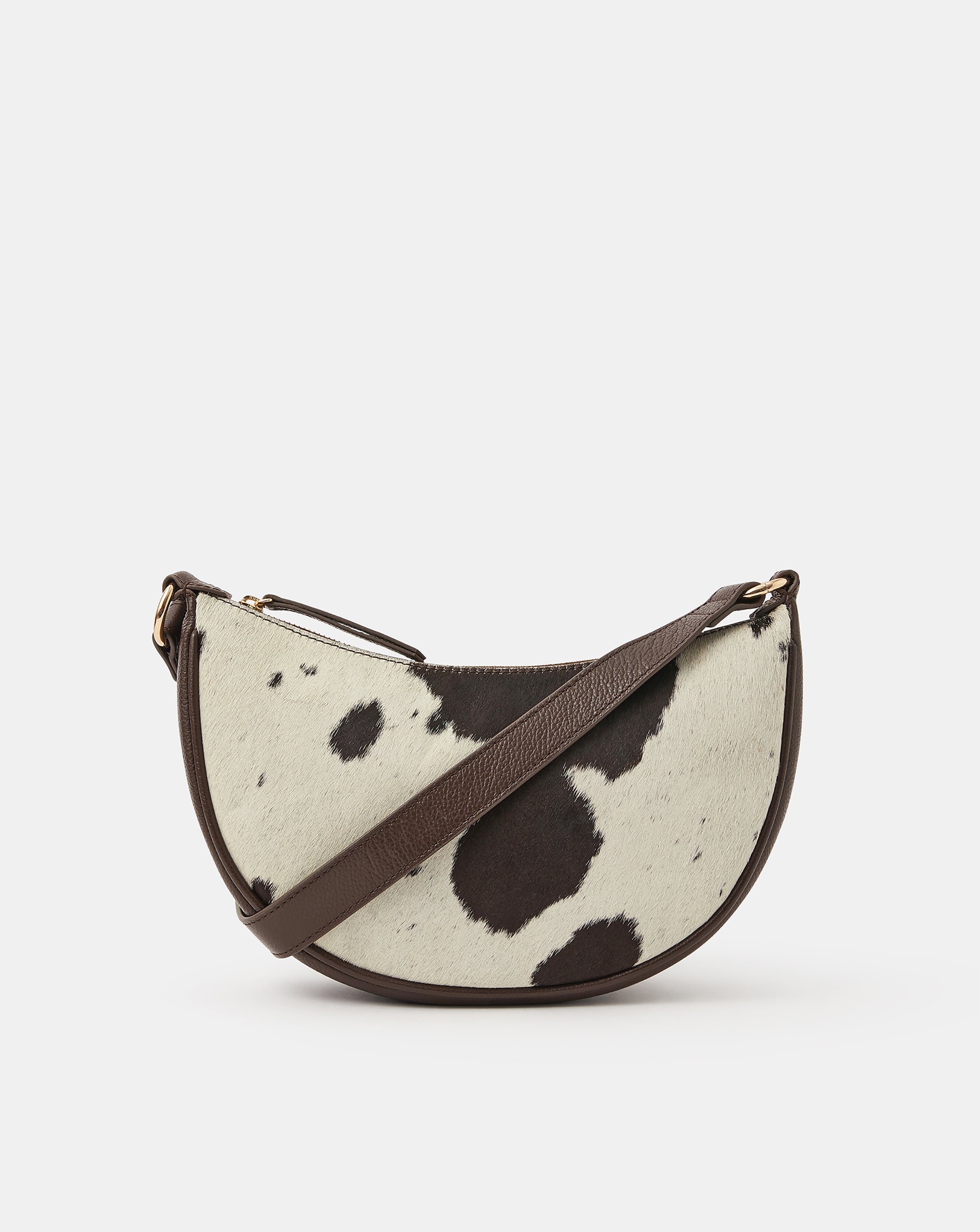 Accessorize Leather Cow Sling Bag