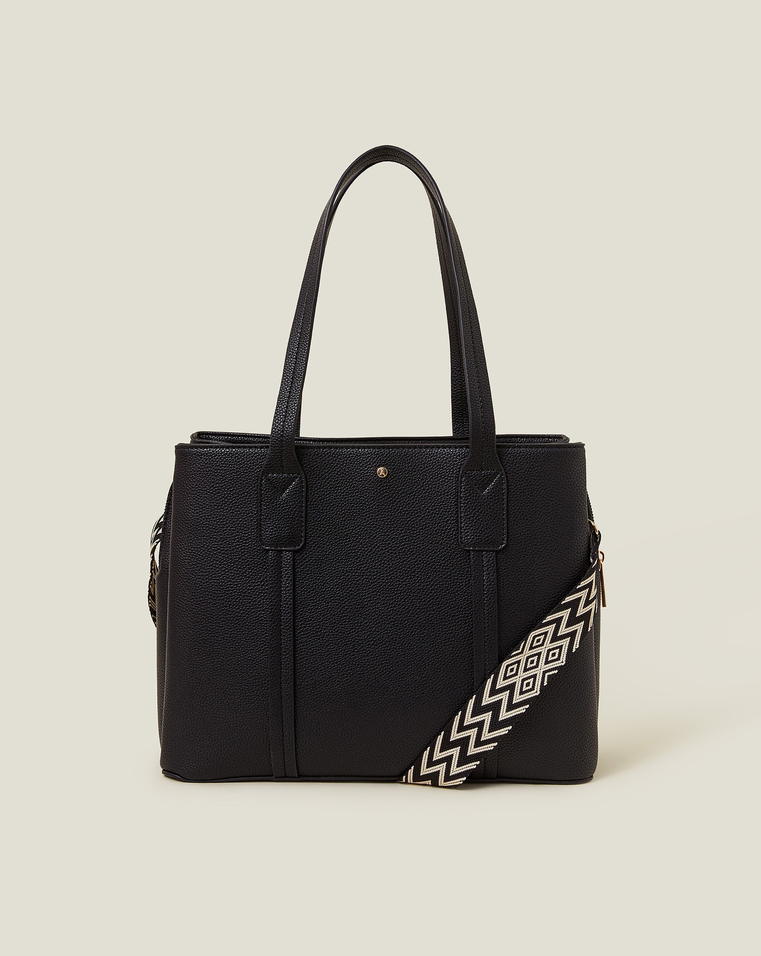 Accessorize Webbing Strap Tote Bag